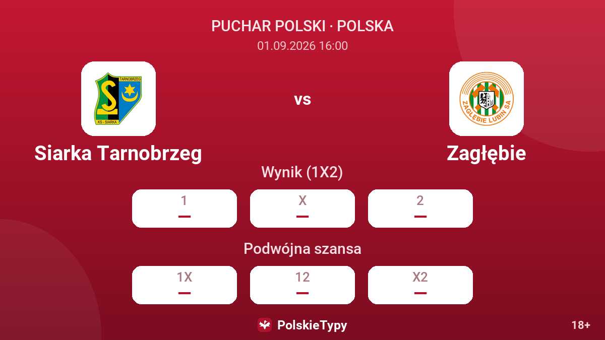 Siarka Tarnobrzeg - Zagłębie — kursy