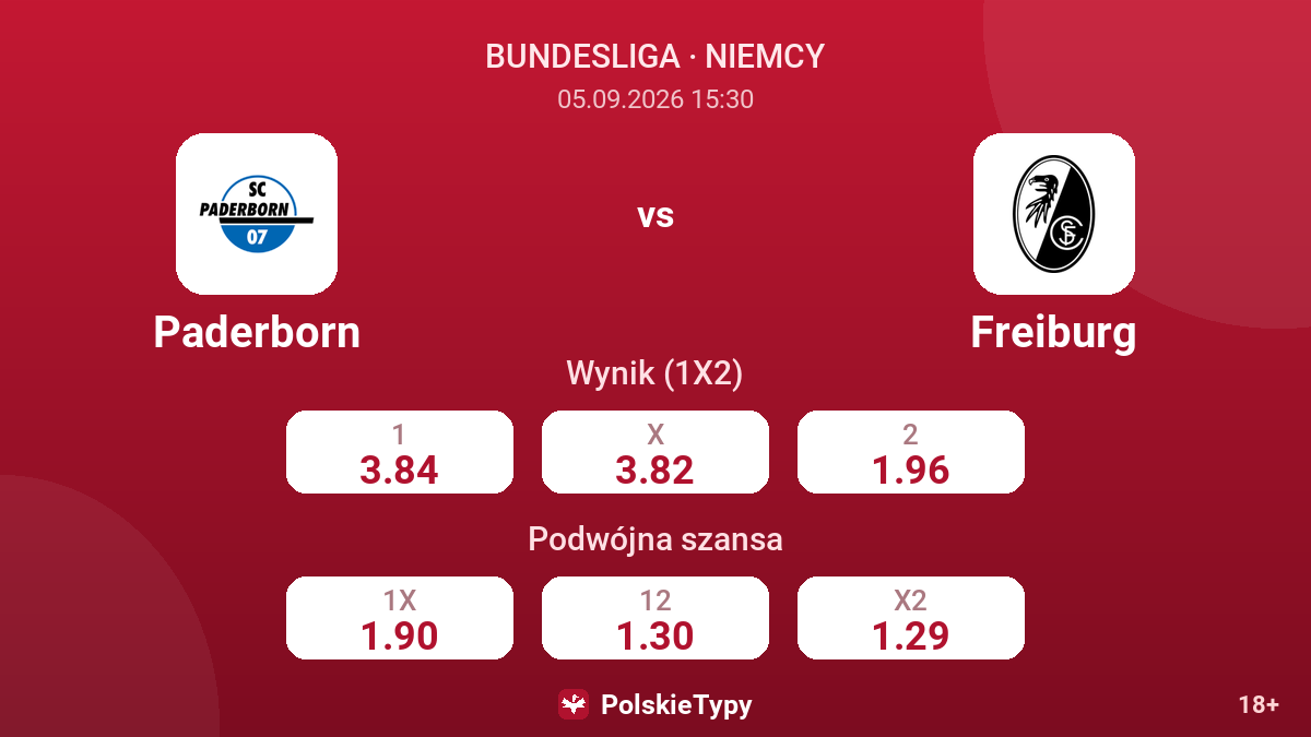 Paderborn - Freiburg — kursy