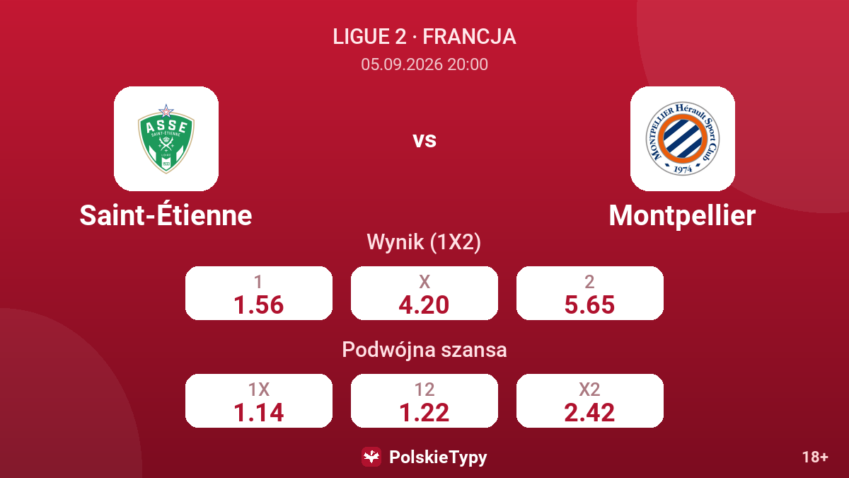 Saint-Étienne - Montpellier — kursy