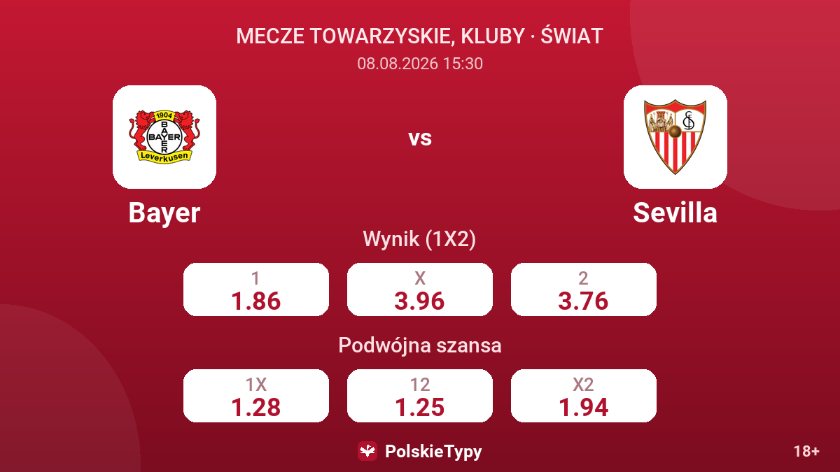 Bayer - Sevilla — kursy