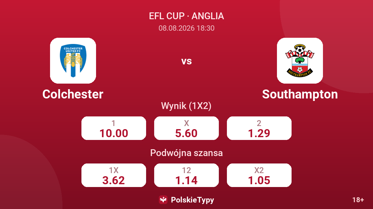 Colchester - Southampton — kursy