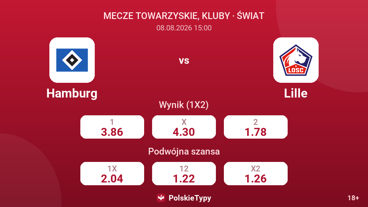 Hamburg - Lille — kursy