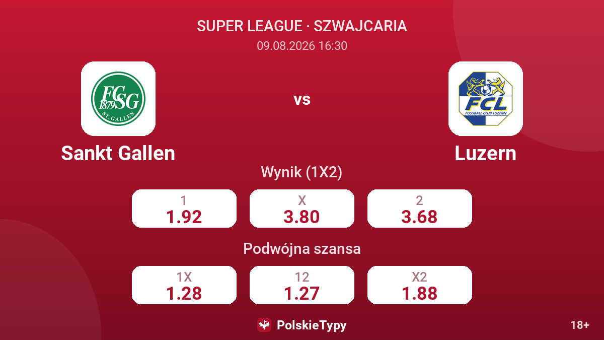 Sankt Gallen - Luzern — kursy