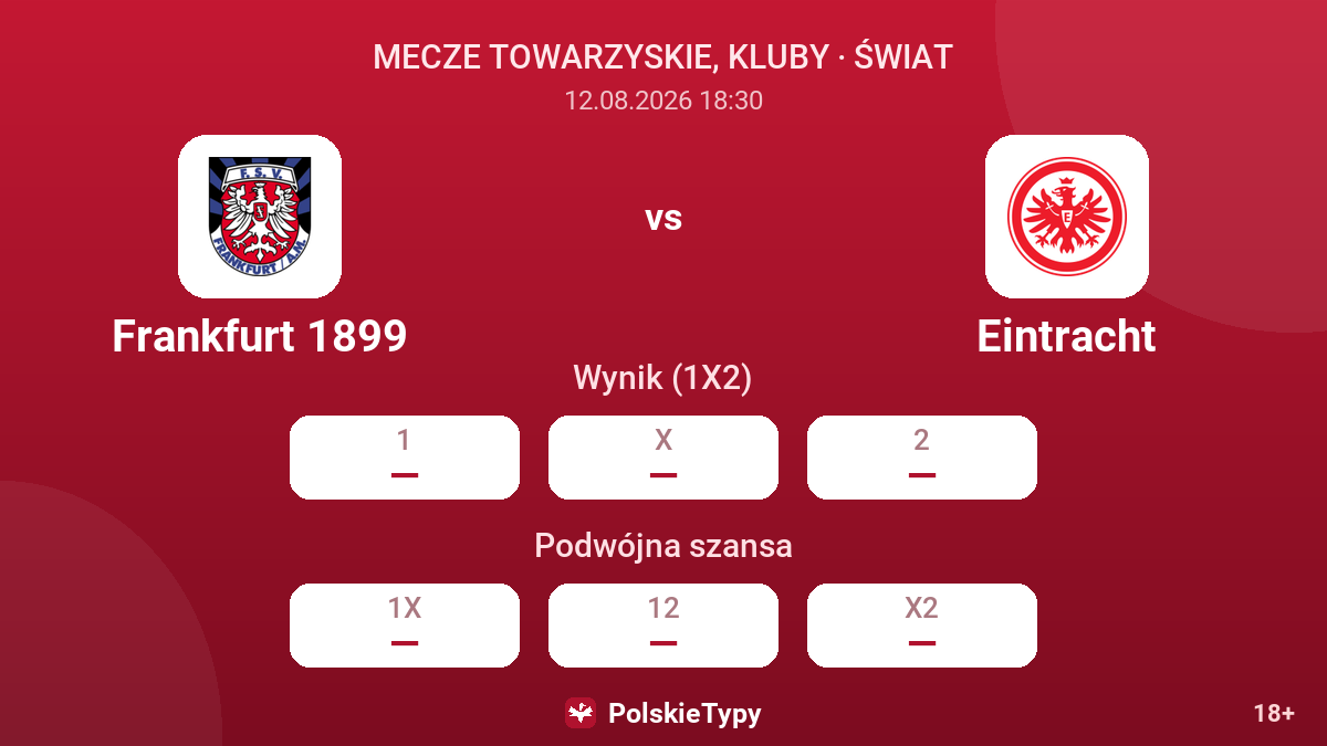 Frankfurt 1899 - Eintracht — kursy