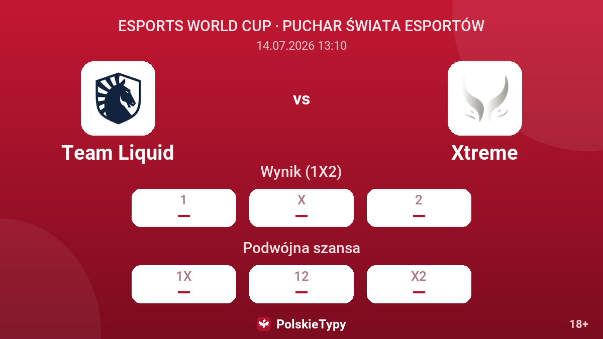 Team Liquid vs Xtreme — kursy