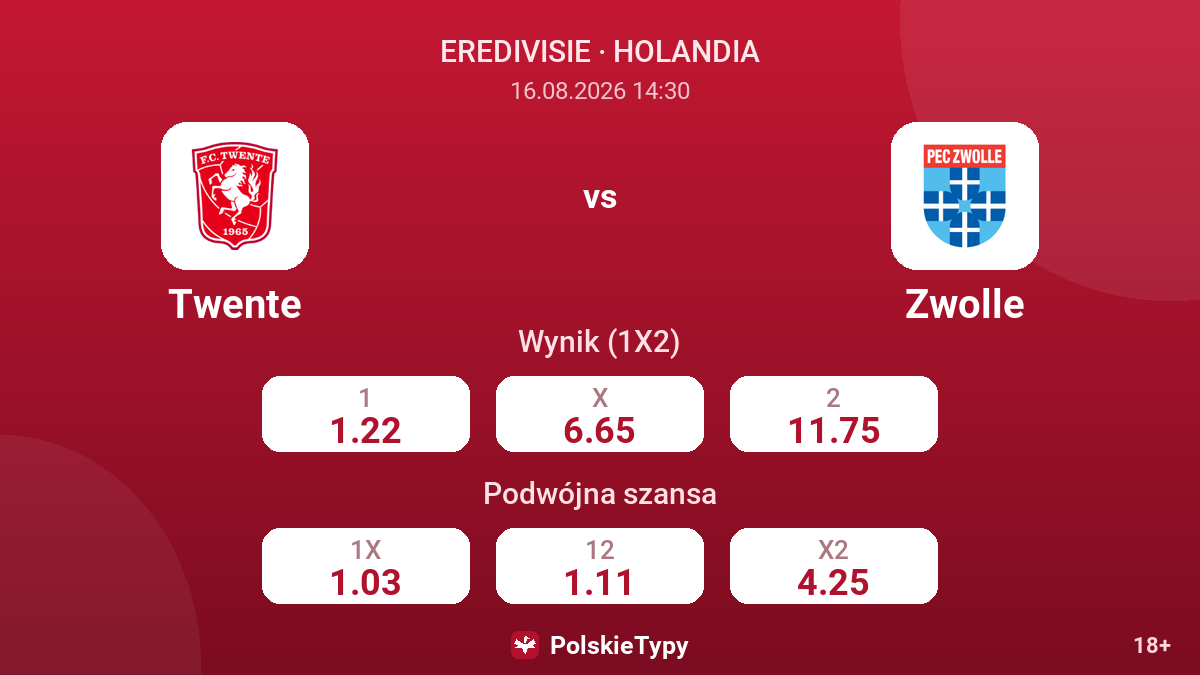 Twente - Zwolle — kursy