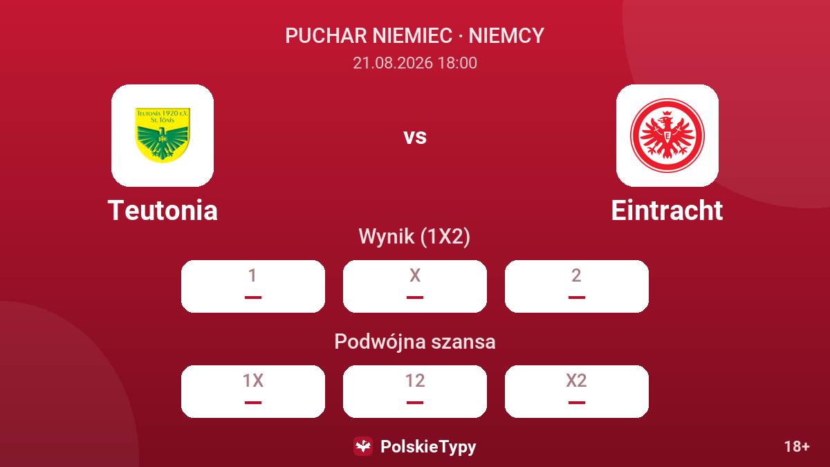 Teutonia - Eintracht — kursy