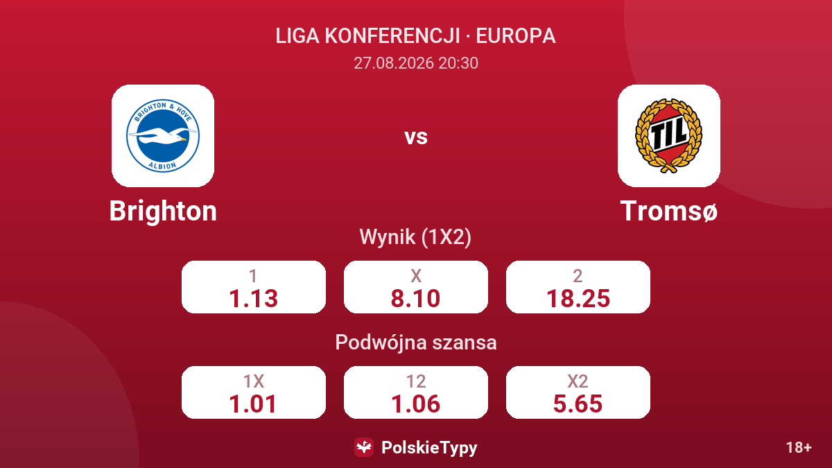Brighton - Tromsø — kursy