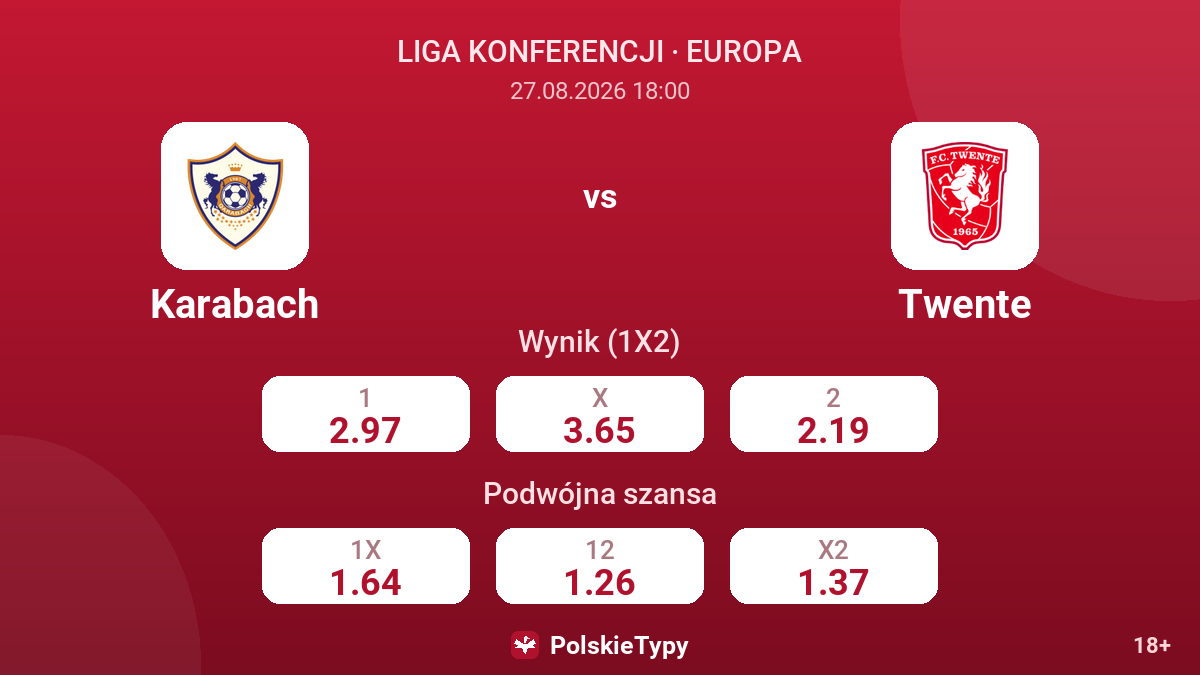 Karabach - Twente — kursy
