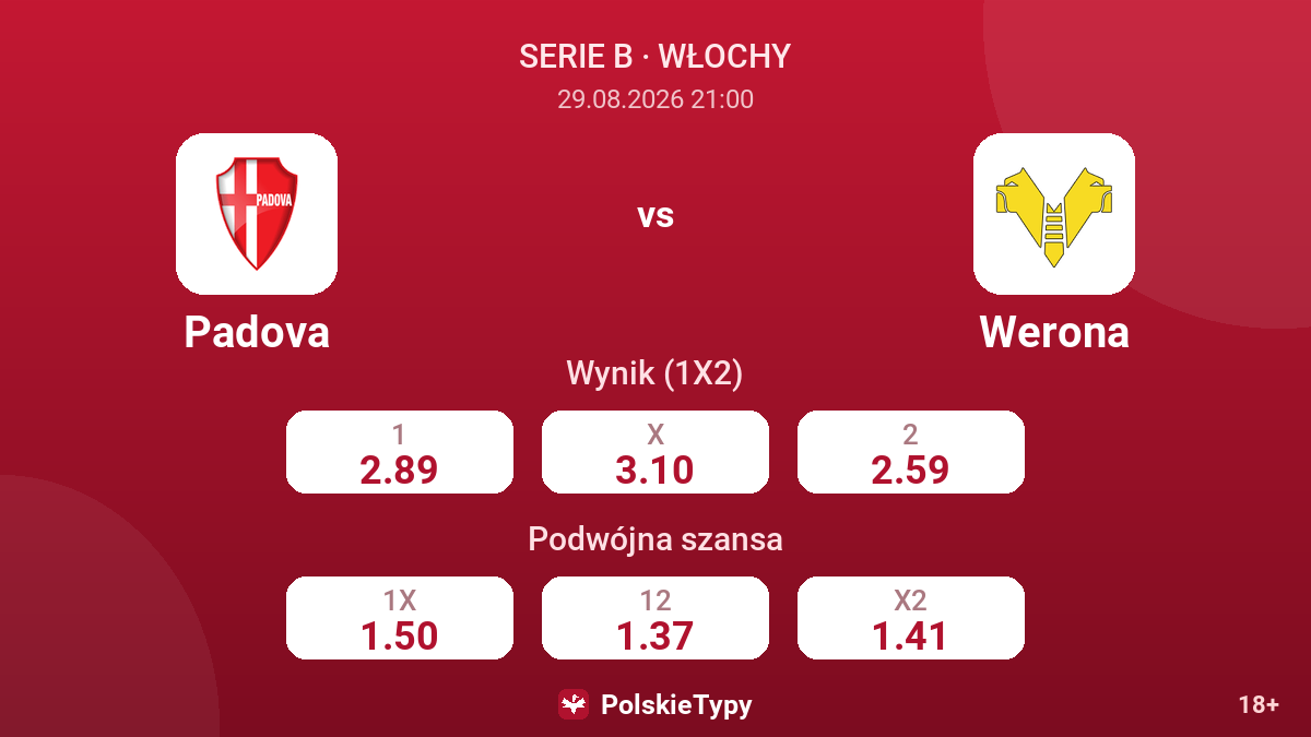 Padova - Werona — kursy