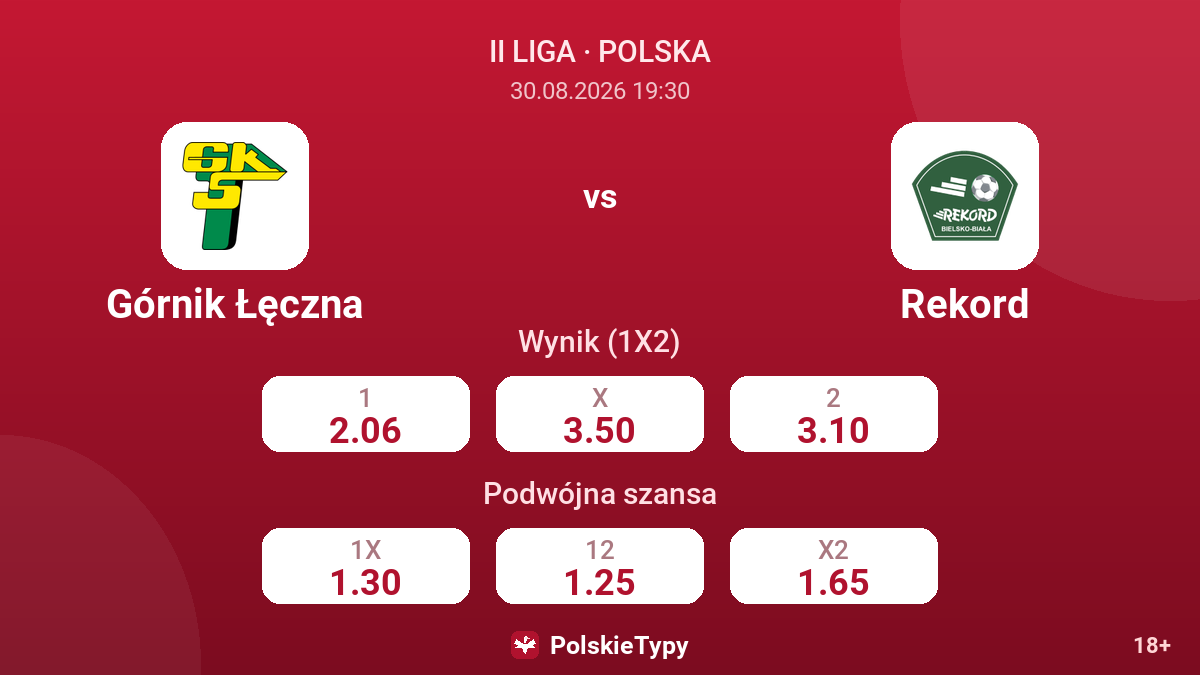 Górnik Łęczna - Rekord — kursy